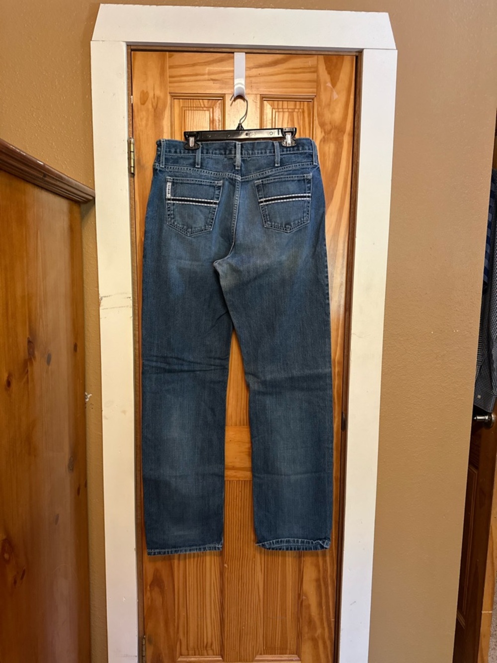 Cinch Men's Blue Straight Leg Jeans - Picture 2 of 3
